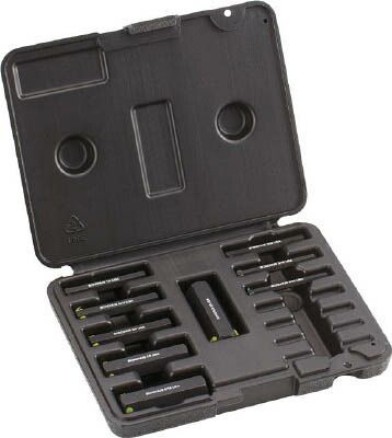 京都機械工具　ＫＴＣ　１２．７ｓｑ．ヘキサゴンビットソケットセット（１０個組）　ＴＢＴ４１０Ｈ　１セット　（メーカー直送品） 12.7sq.ロングヘキサゴンビットソケットセット[9コ組] | ＫＴＣツール