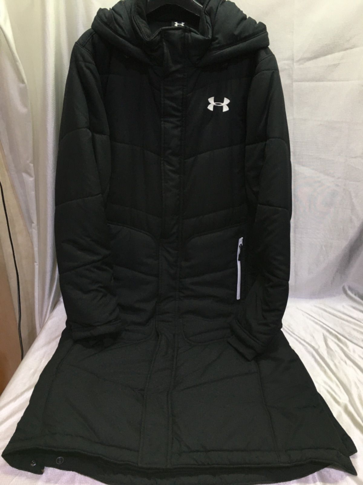 UNDER ARMOUR UAロングコート MTR6219 ブラック/MD - メルカリ