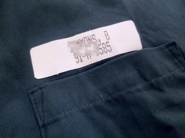 本物】 囚人服 刑務服 受刑者服 獄衣 舎房着 - メルカリ