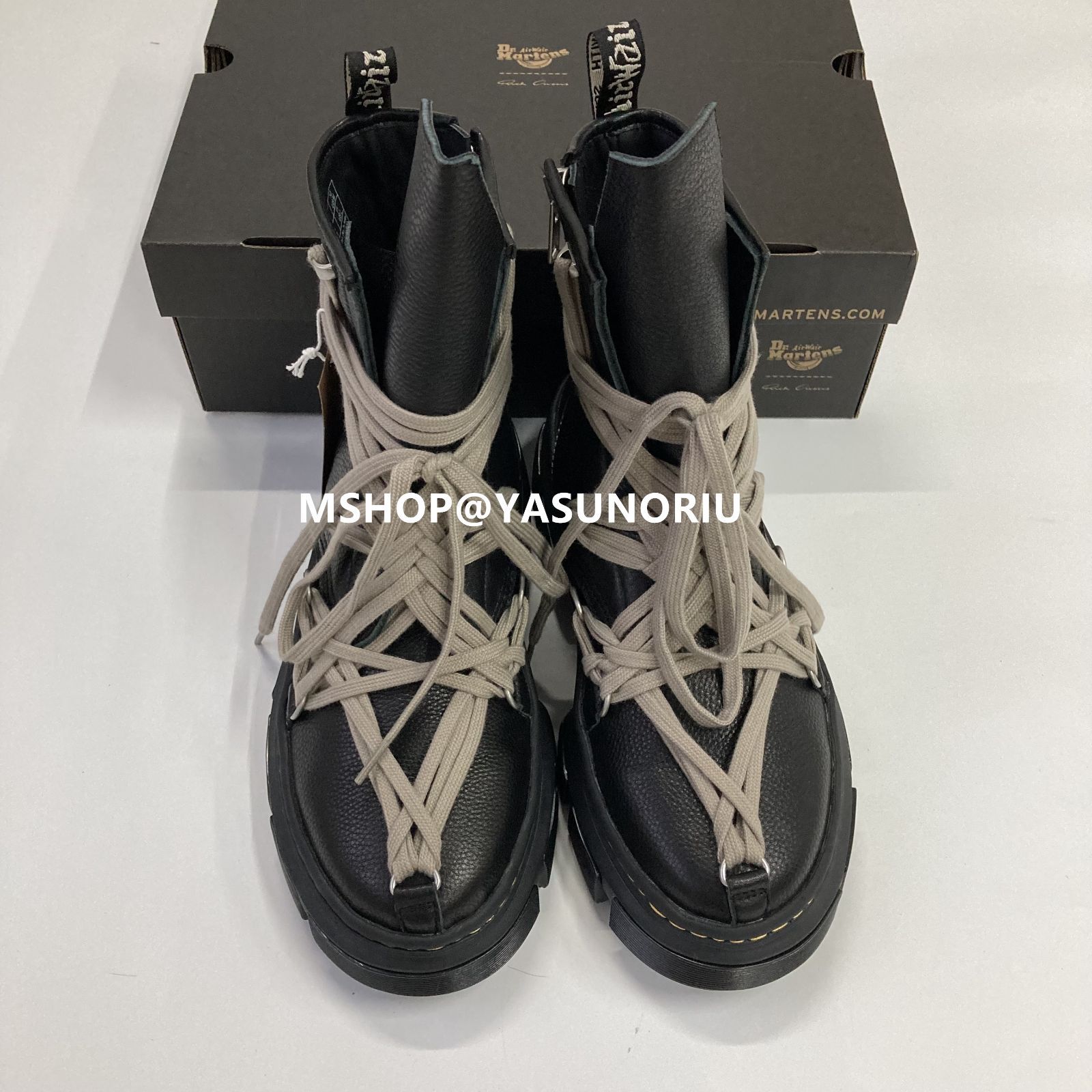Rick Owens x Dr. Martens 1460 DMXL Mega Lace Boots - メルカリ
