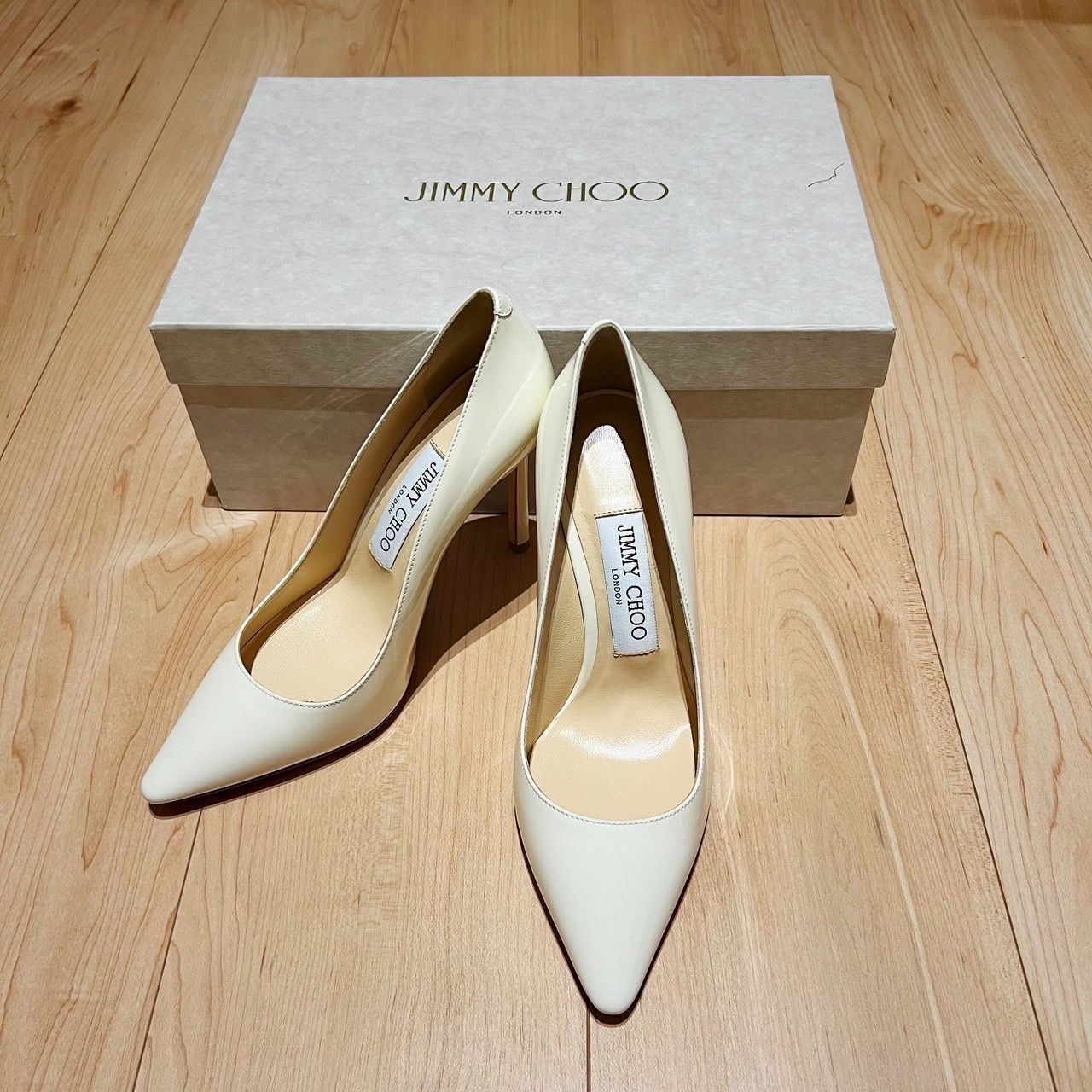 新品未使用】JIMMY CHOO ポインテッドトゥ パンプス ROMY ロミーROMY