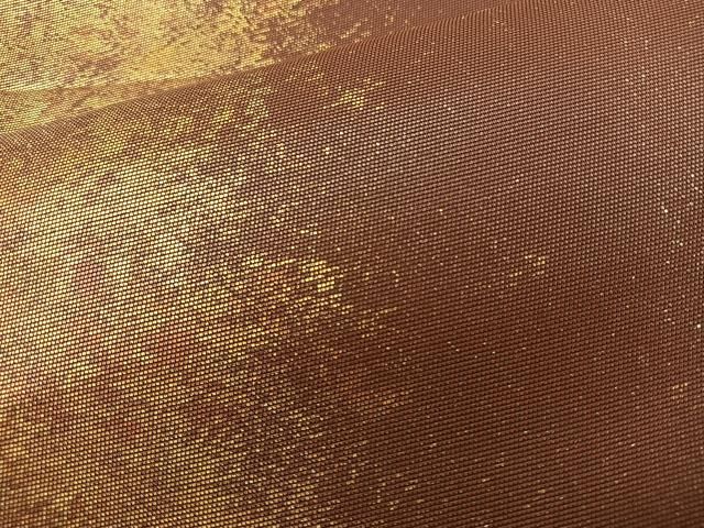 平和屋着物◎六通柄袋帯　霞文　引箔　正絹　逸品　AABH0383yx 平和屋着物◎六通柄袋帯 霞文 引箔 正絹 逸品 AABH0383yxの通販 by