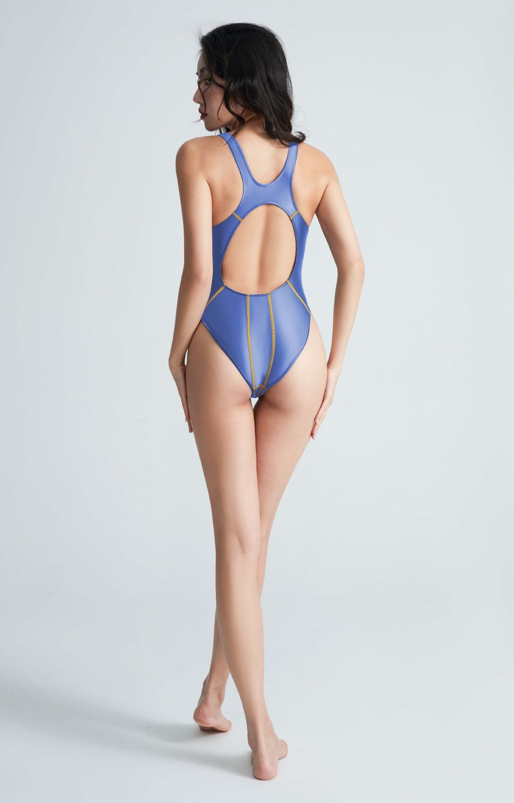 新品・XL・AMORESY Gaea 競泳水着・ブルー｜Yahoo!フリマ（旧