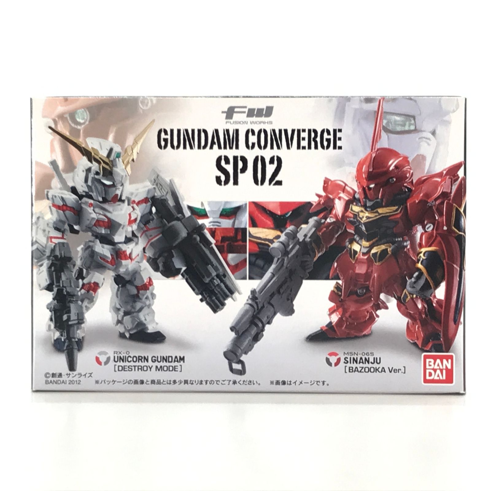 ○BANDAI 食玩 フィギュア FW GUNDAM CONVERGE SP02 未開封品
