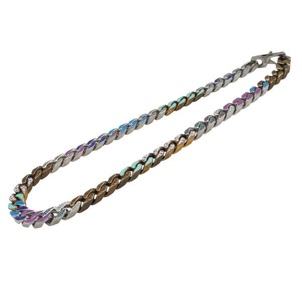 ○ ルイヴィトン LOUIS VUITTON コリエ チェーンリンクス パッチーズ