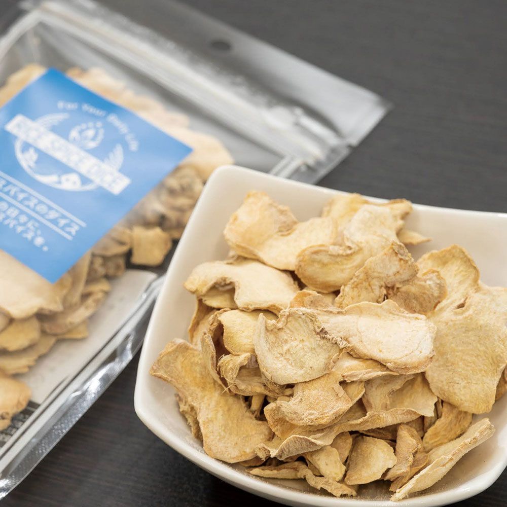 ジンジャースライス50g GINGER SLICEスパイス 香辛料 お米と