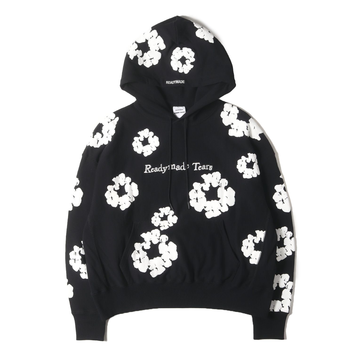 美品】READYMADE レディメイド パーカー ブラック 黒 サイズ:XL