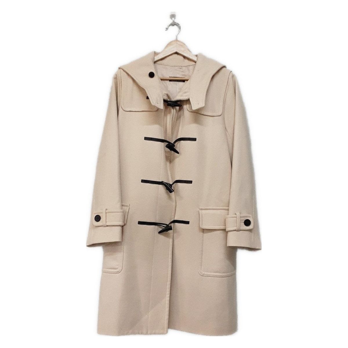 L EQUIPE YOSHIE INABA レキップ ヨシエイナバ ダッフルコート サイズ40 M レディース - アイボリー 長袖 冬