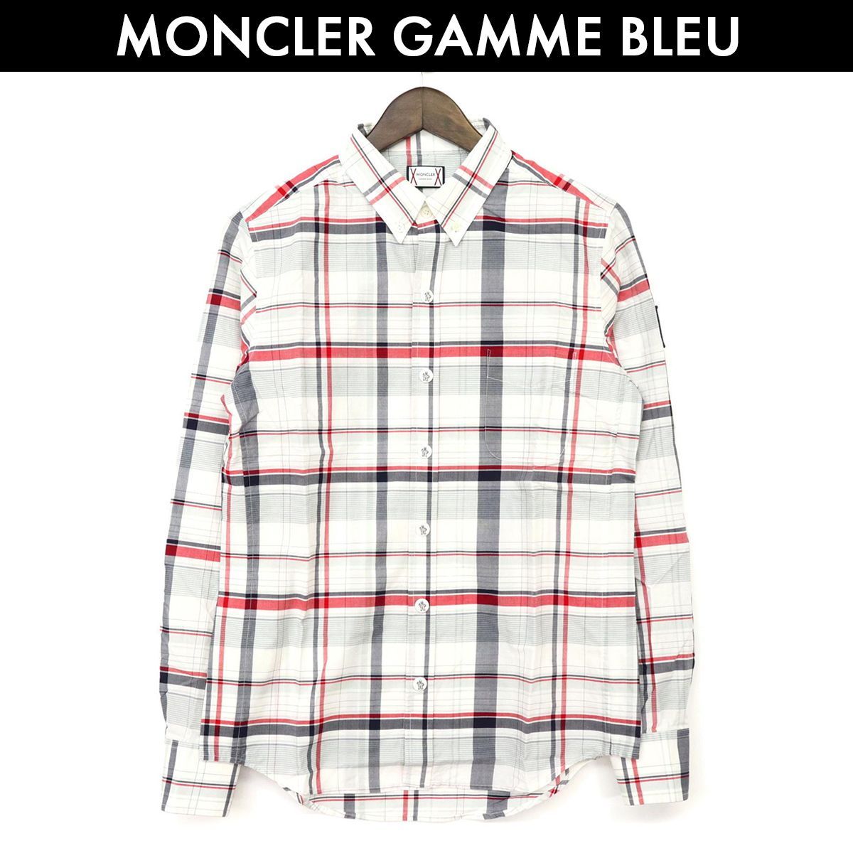 モンクレール 長袖シャツ モンクレール ガムブルー MONCLER GAMME BLEU  