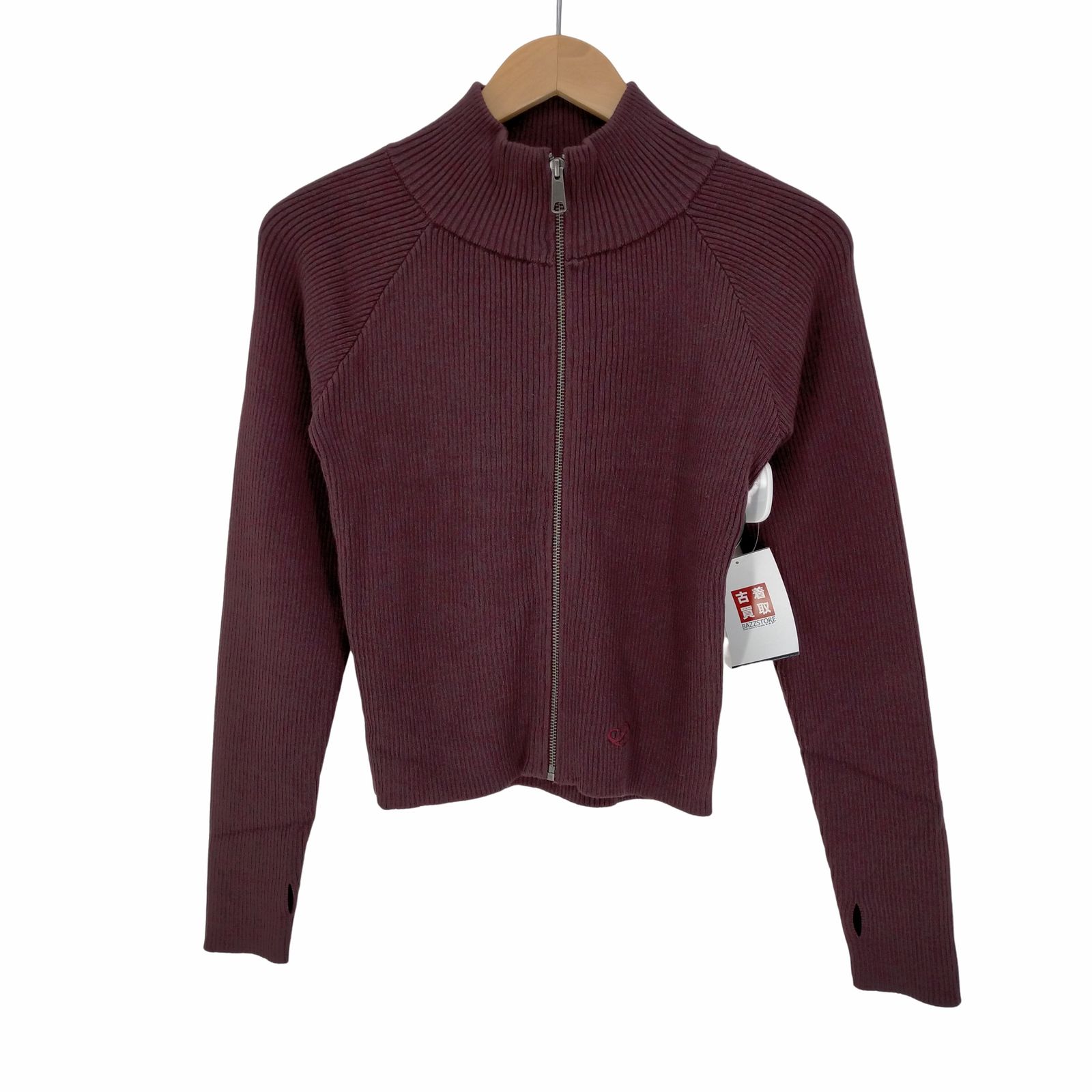 PARANOID(パラノイド) 23SS CORREDOR Zip Knit サムホール レディース FR 中古 古着 1243 パラノイド PARANOID ZIP KNIT CORREDOR レディース F - メルカリ