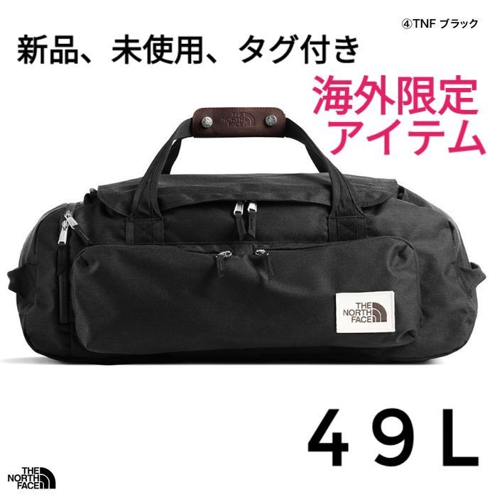 新品未使用品‼️日本未発売■ノースフェイス バークレーダッフルバッグ‼️