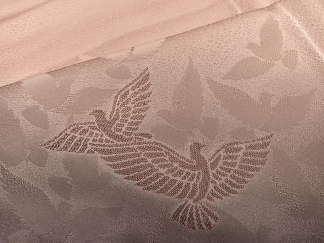 平和屋着物○染色作家 斉藤三才 訪問着 刺繍 三才鳥 暈し染め