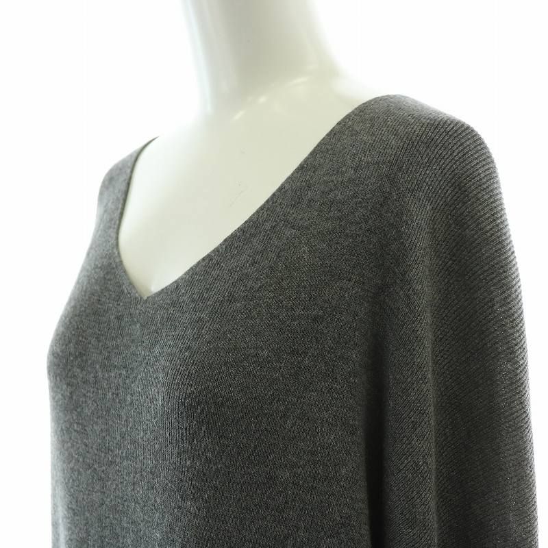 美品　ドゥーズィエムクラス tranquil knit　Vネック　リネン ドゥーズィエムクラス DEUXIEME CLASSE tranquil knit プル