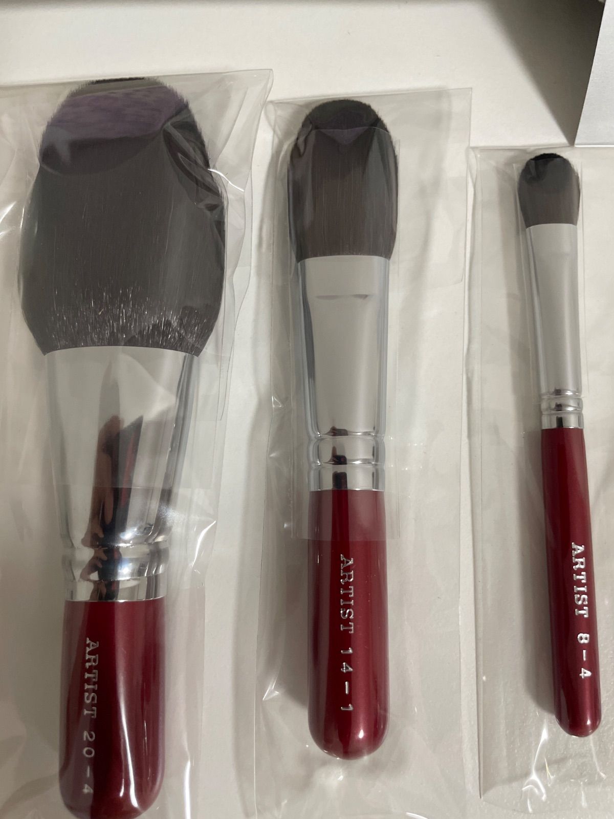 熊野の筆工房 竹宝堂 メイクブラシ6本セット 化粧筆