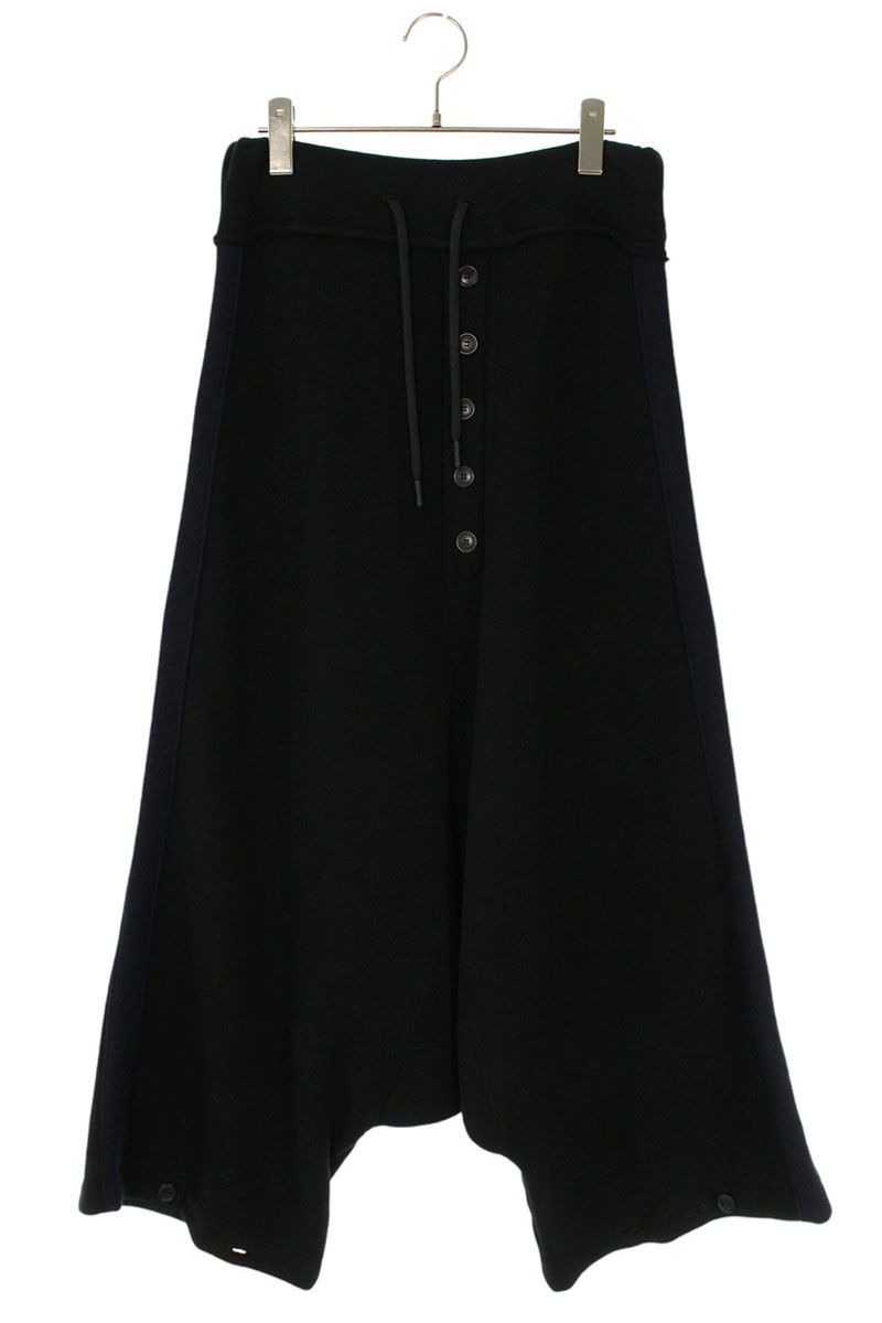 ヨウジヤマモト 24 SS FB-P 55-002 ウールサイドラインサルエルロングパンツ メンズ 2