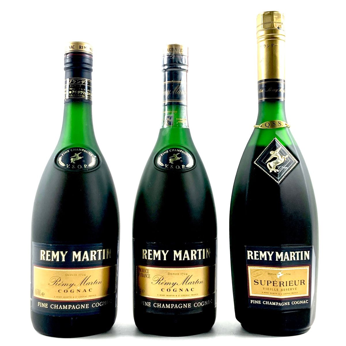 3本 レミーマルタン REMY MARTIN VSOP 旧旧 スペリオール 旧 コニャック 700ml ブランデー セット 古酒