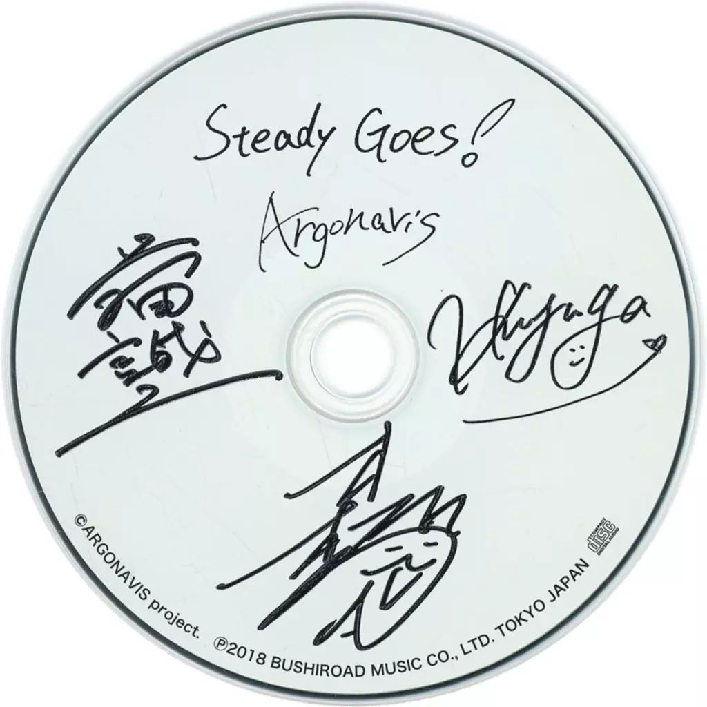Argonavis 直筆サイン入りCD アルゴナビス 直筆サイン付き CD・ステッカー - メルカリ