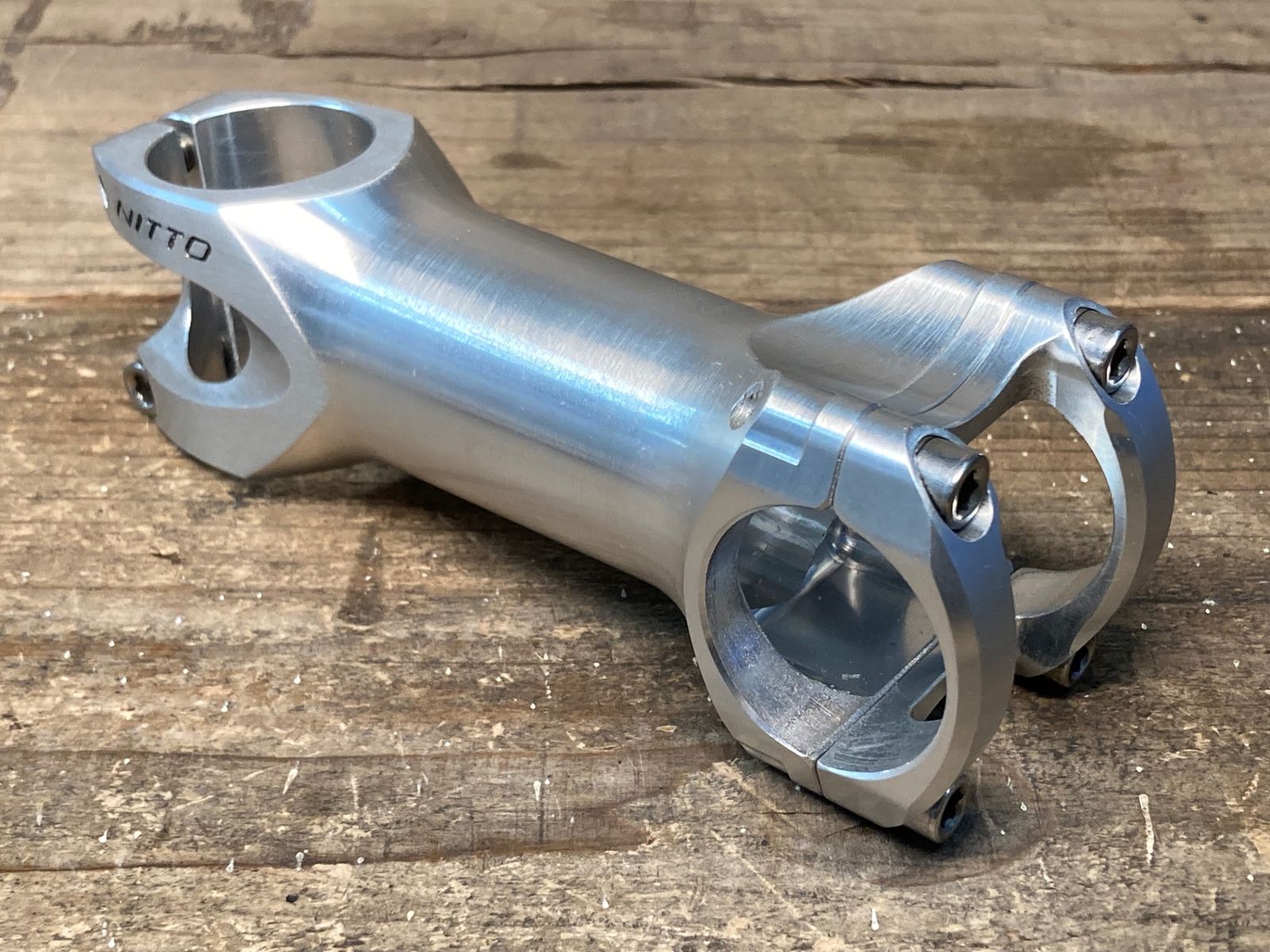 IS031 ニットー NITTO UI-25EX アルミステム シルバー Φ31.8 OS 100mm ±5