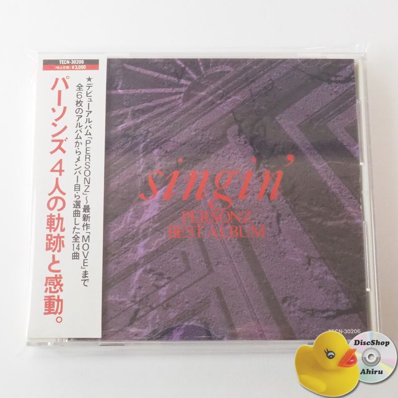 SINGIN' / パーソンズ PERSONZ BEST ALBUM 全14曲