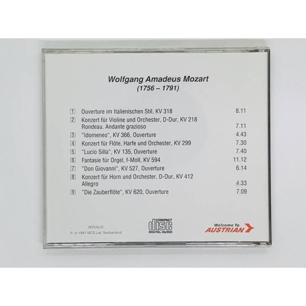 CD Mozart auf Reisen / Mozart on Tour / モーツァルト / Ouverture CD Mozart auf Reisen / Mozart on Tour / モーツァルト / Ouverture