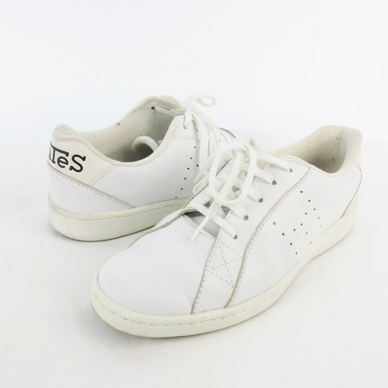 MATES マテス TENIS BLANCO ブランコ スニーカー ローカット  ホワイト 白 US8 26ｃｍ レザー 靴 