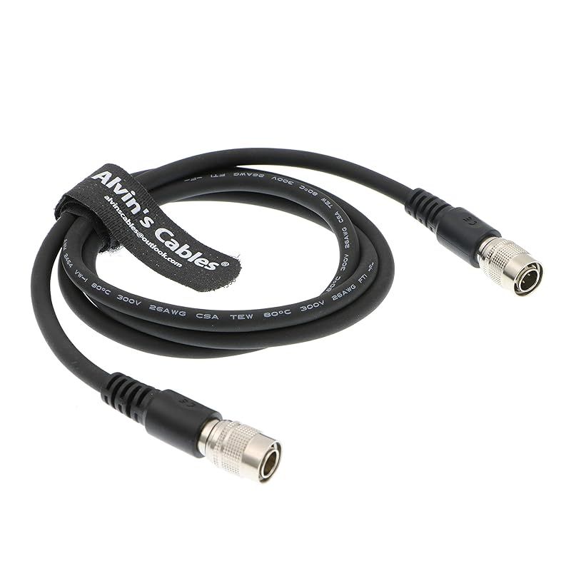 人気SALE，送料無料 Alvin's Cables Sound Devices Mixers 用の 4 pin Hirose オス to Hirose 4 pin オス 電源 ケーブル 1m 0 周辺機器