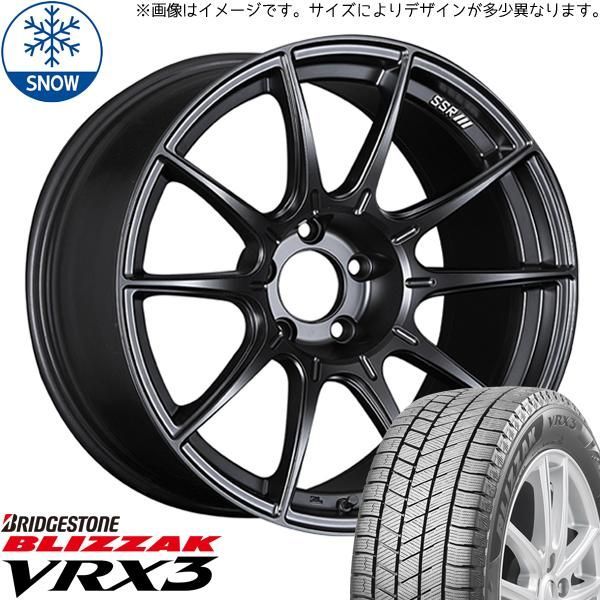 スタッドレス ブリザックVRX3 新型 スチールホイール付き（【ナット 
