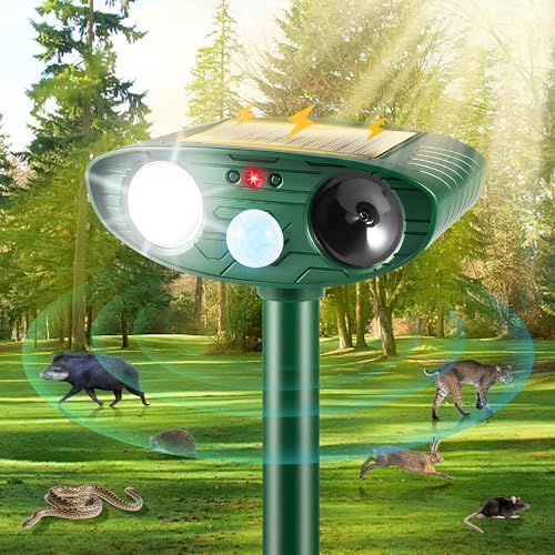 色 【2024年新登場動物撃退器です】動物撃退器 害獣撃退UOOTPC 動物