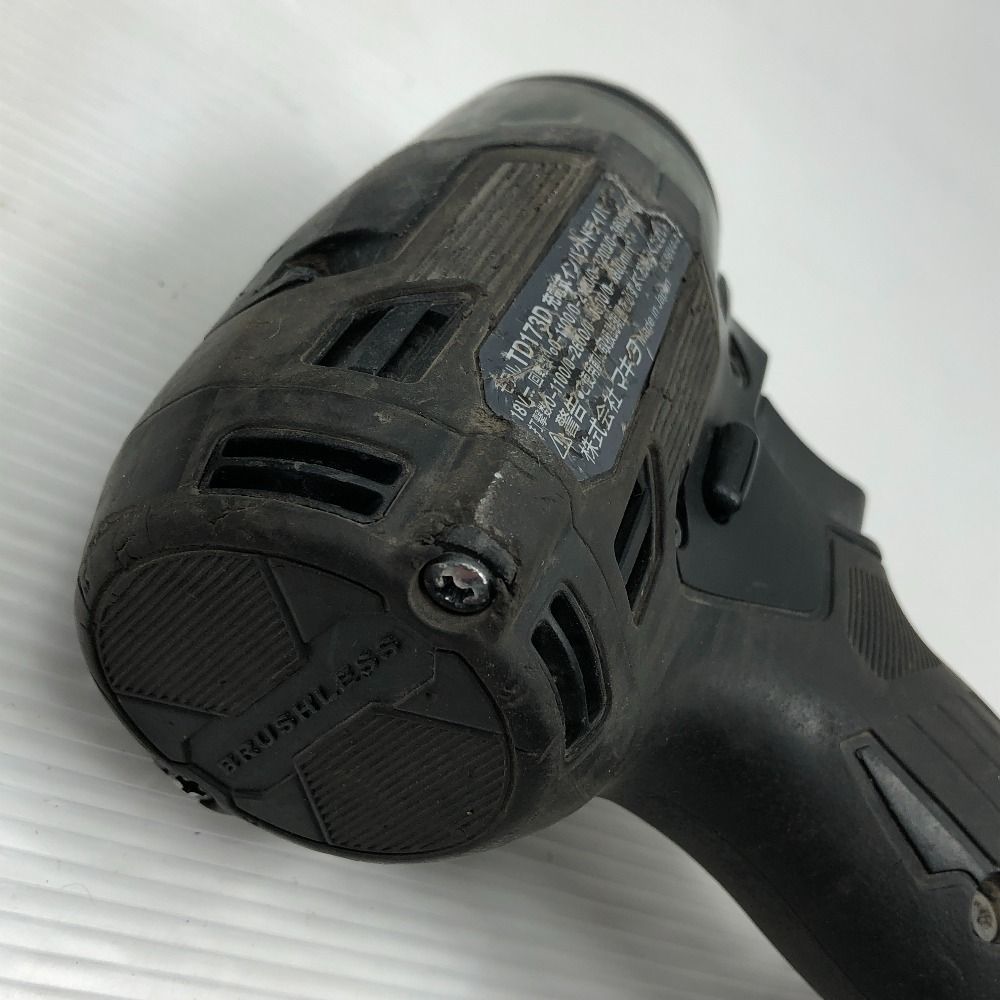 MAKITA マキタ 締め付け工具 インパクトドライバ 充電器 充電池1個 ケース付 TD173D ブラック HRDEVELOPMENT_JP