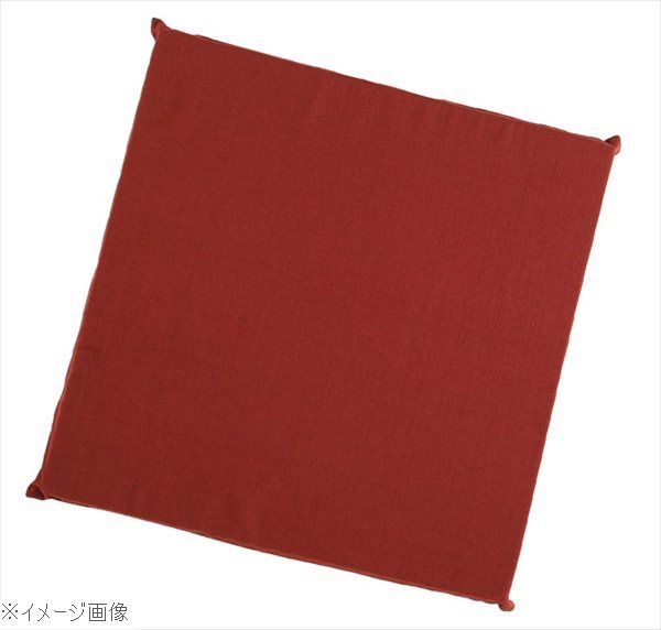 【新品】ウレタン座布団 カバー丈 ＥＸＵ７０５０ えんじ