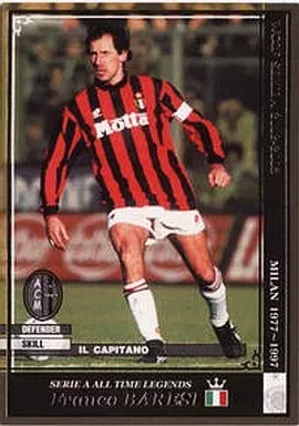 ACミラン 96/97シーズン ユニフォーム フランコ・バレージ タグ付き AC