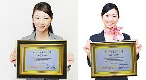 W資格／耳つぼダイエットインストラクター&耳つぼ認定講師【協会資格】 認定証２枚 W資格／耳つぼダイエットインストラクター&耳つぼ認定講師【協会