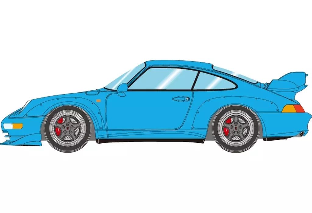 0 ポルシェ 1⁄43 Porsche | (993) 1 RS 2 ミニカー VISION Carrera