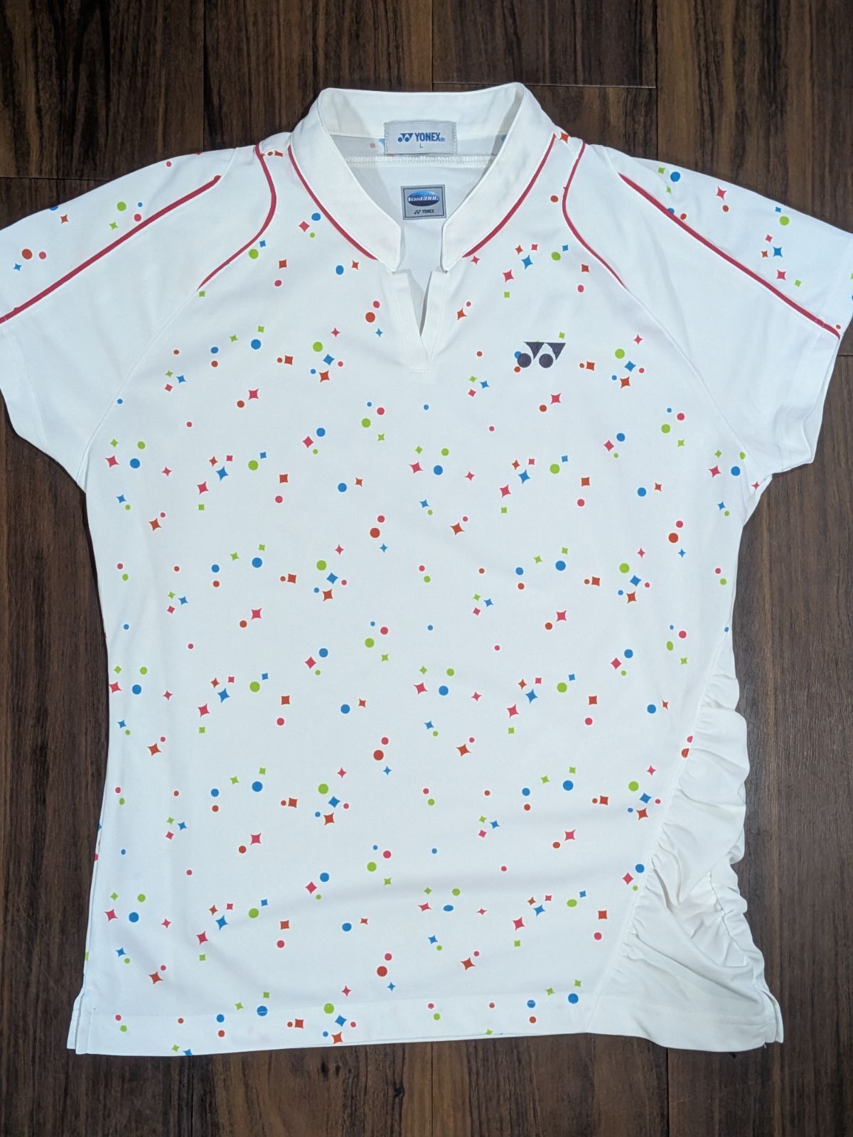 YONEX ヨネックス VERY COOL レディース ゲームシャツ L 白