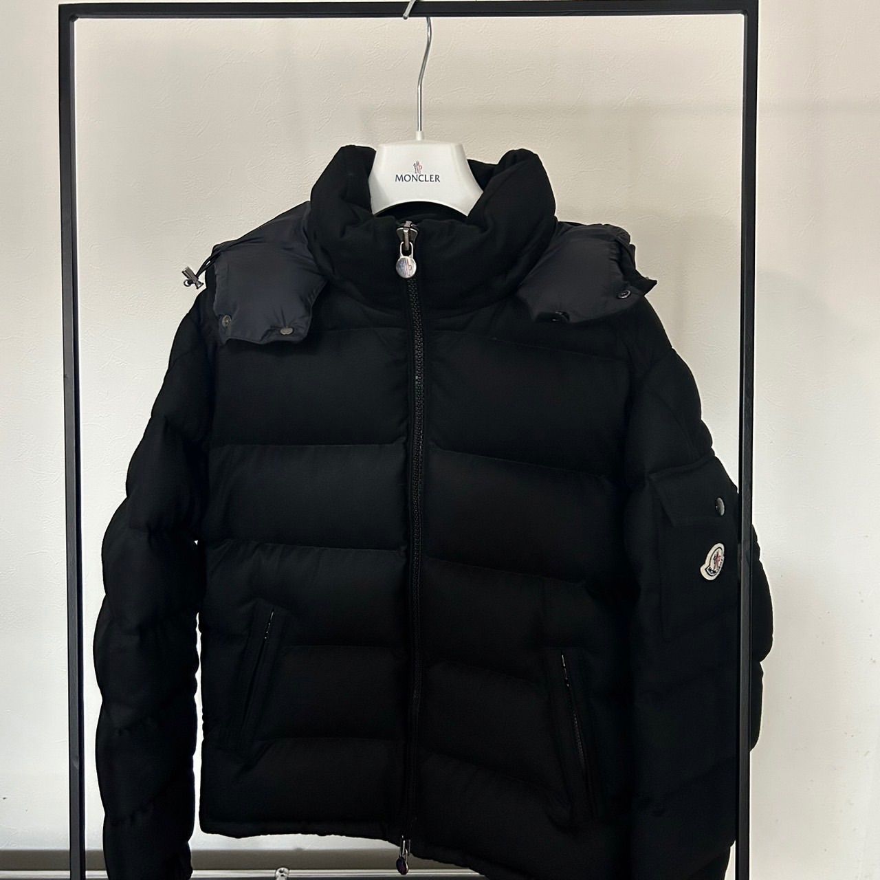 美品☆モンクレール☆モンジュネーブル☆サイズ1☆ブラック