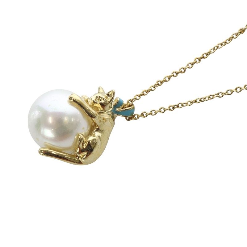 ヴァンドーム VENDOME BOUTIQUE ネックレス ペンダント 猫