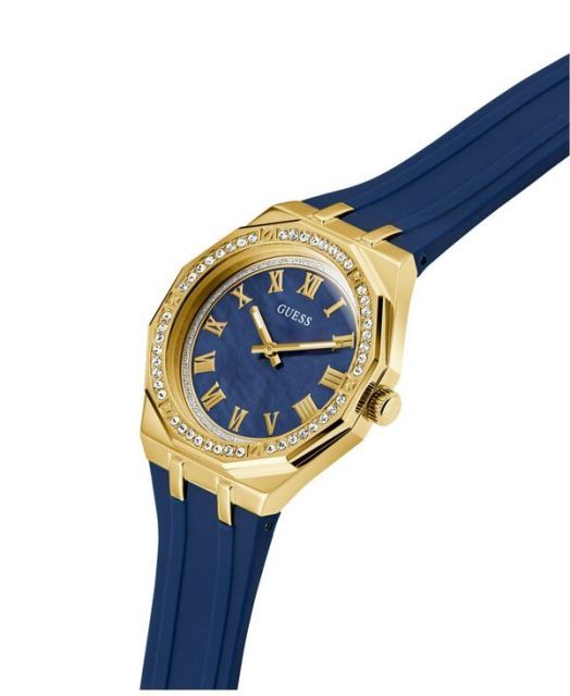 送料無料 ゲス レディース 腕時計 アクセサリー Women s Blue Rose G Tone Analog Watch 36mm Rose G Tone