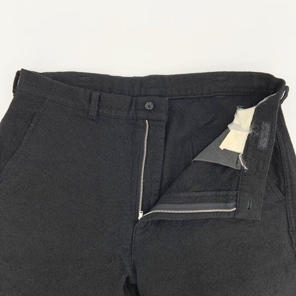 COMME des GARCONS HOMME スラックス 90s 田中オム COMME des GARCONS HOMME / 90s 2tuck cotton pants navy