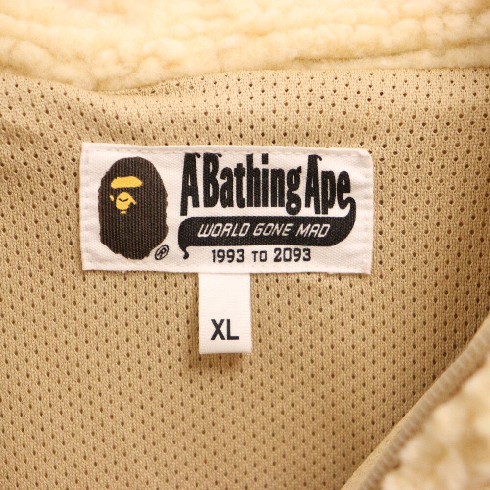 A BATHING APE アベイシングエイプ Big Pocket Relaxed Fit Boa Jacket