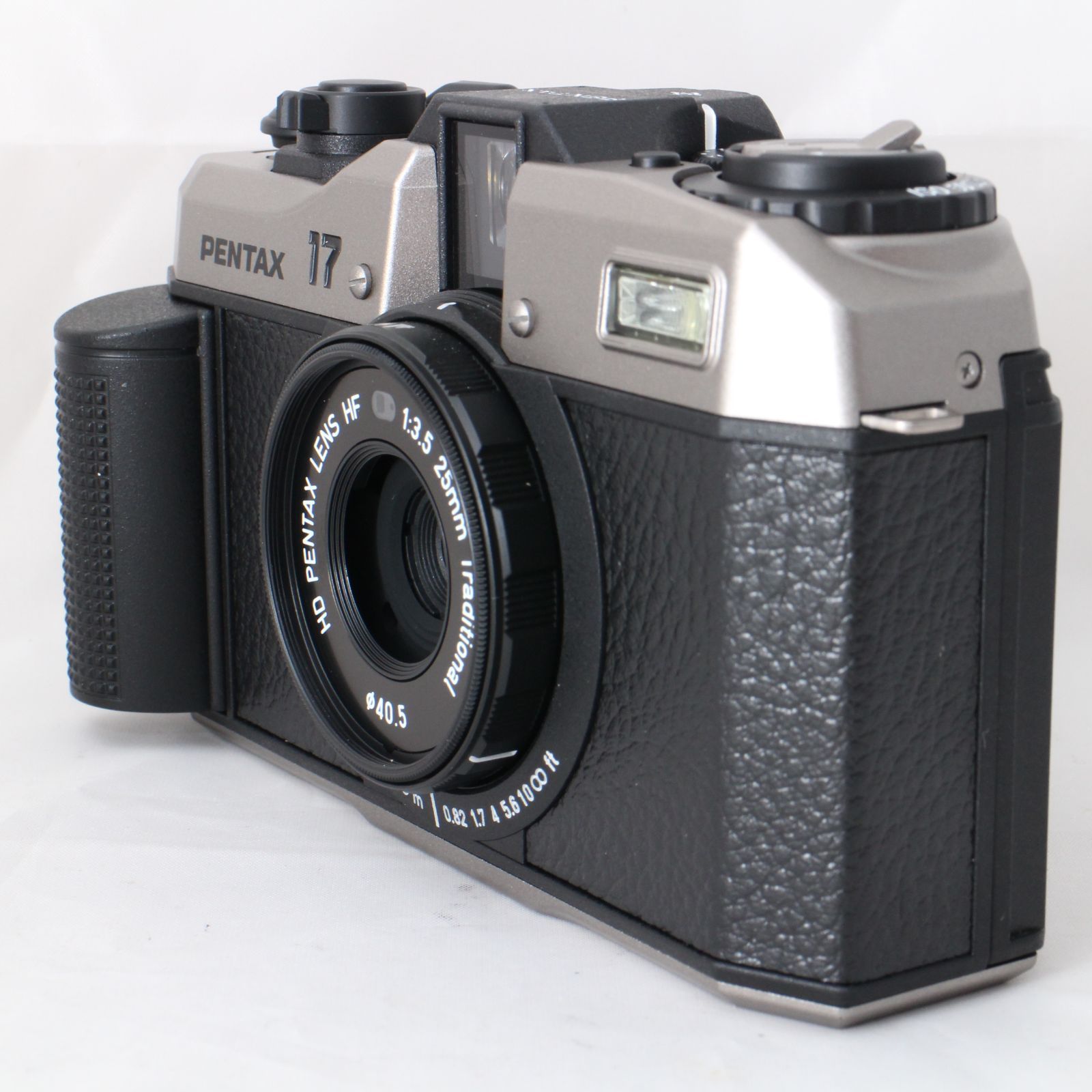 級 ダークシルバー ペンタックス PENTAX 17 フィルムカメラ 18926 R 478