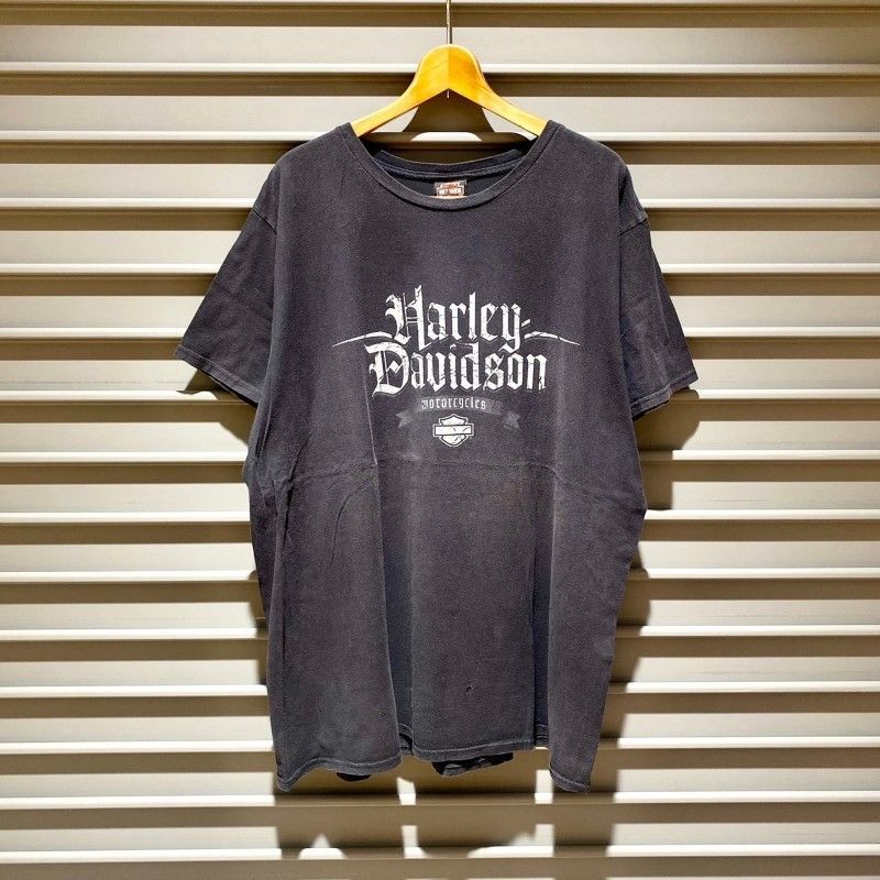 ハーレーダビッドソン HARLEY-DAVIDSON Tシャツ 半袖 ロゴ 両面プリント サイズ：メンズ 3XL ビッグサイズ ブラック【PI】 -  メルカリ