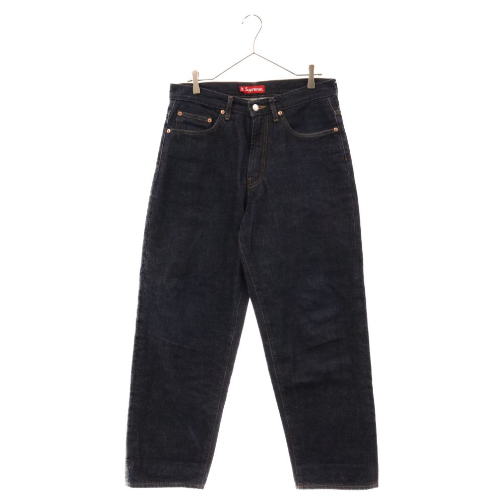 SUPREME (シュプリーム) 24SS Rigid Baggy Selvedge Jean リジッド バギー ジーンズ デニムパンツ インディゴ  - メルカリ