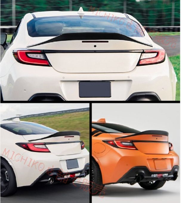 トヨタ スバル BRZ GR86 2025-リアスポイラー ルーフスポイラー 2色可選