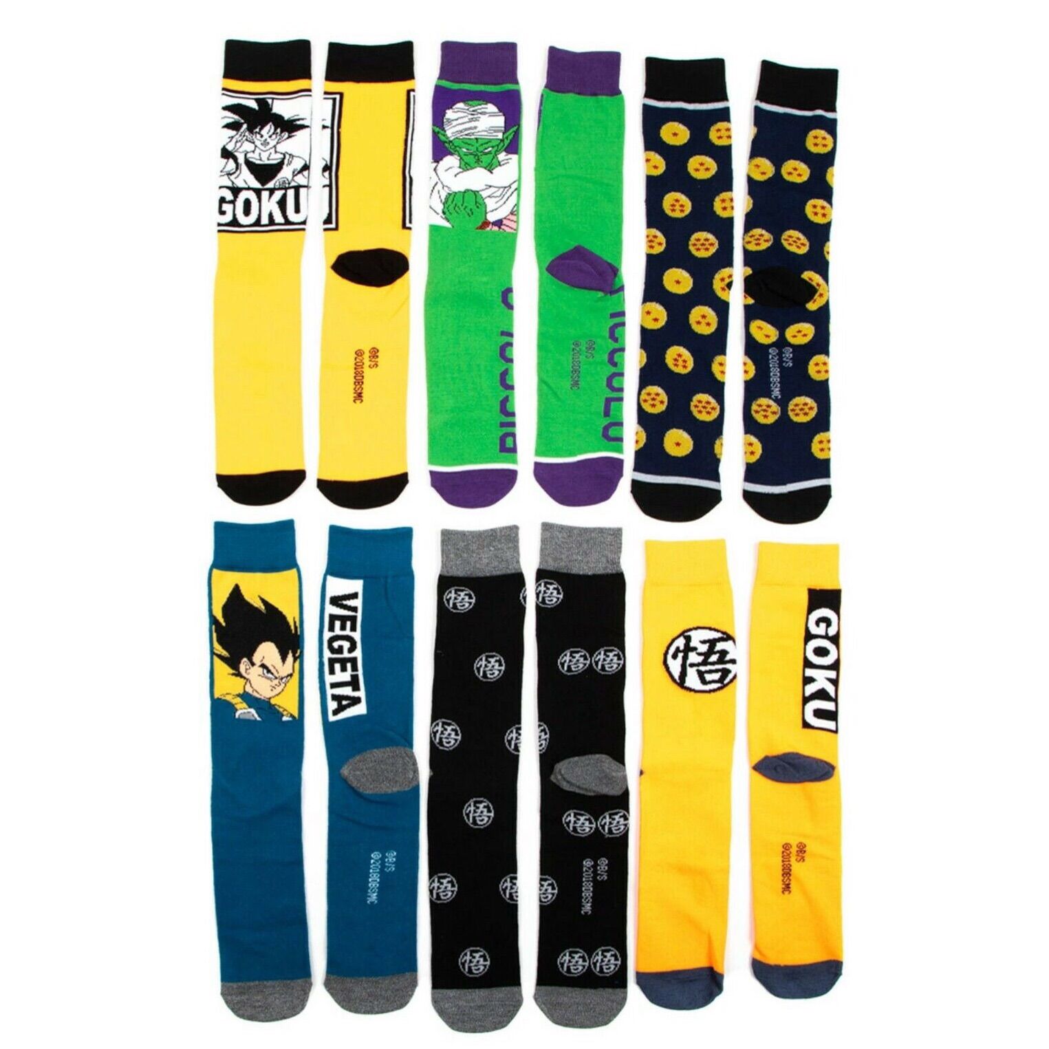 メルカリshops アメリカ限定ドラゴンボール靴下6足 メルカリshops アメリカ限定ドラゴンボール靴下6足