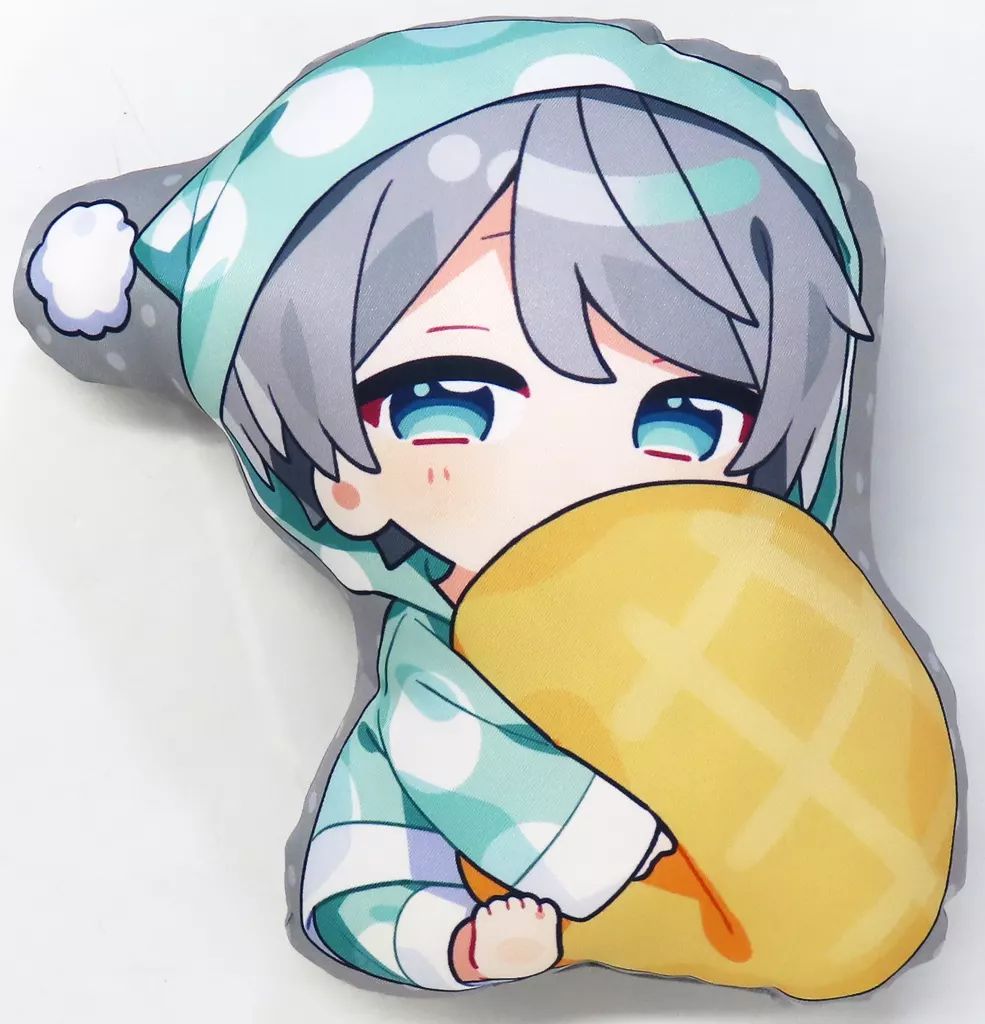 中古】クッション・本体 なろ屋 めろぱかクッション パジャマver