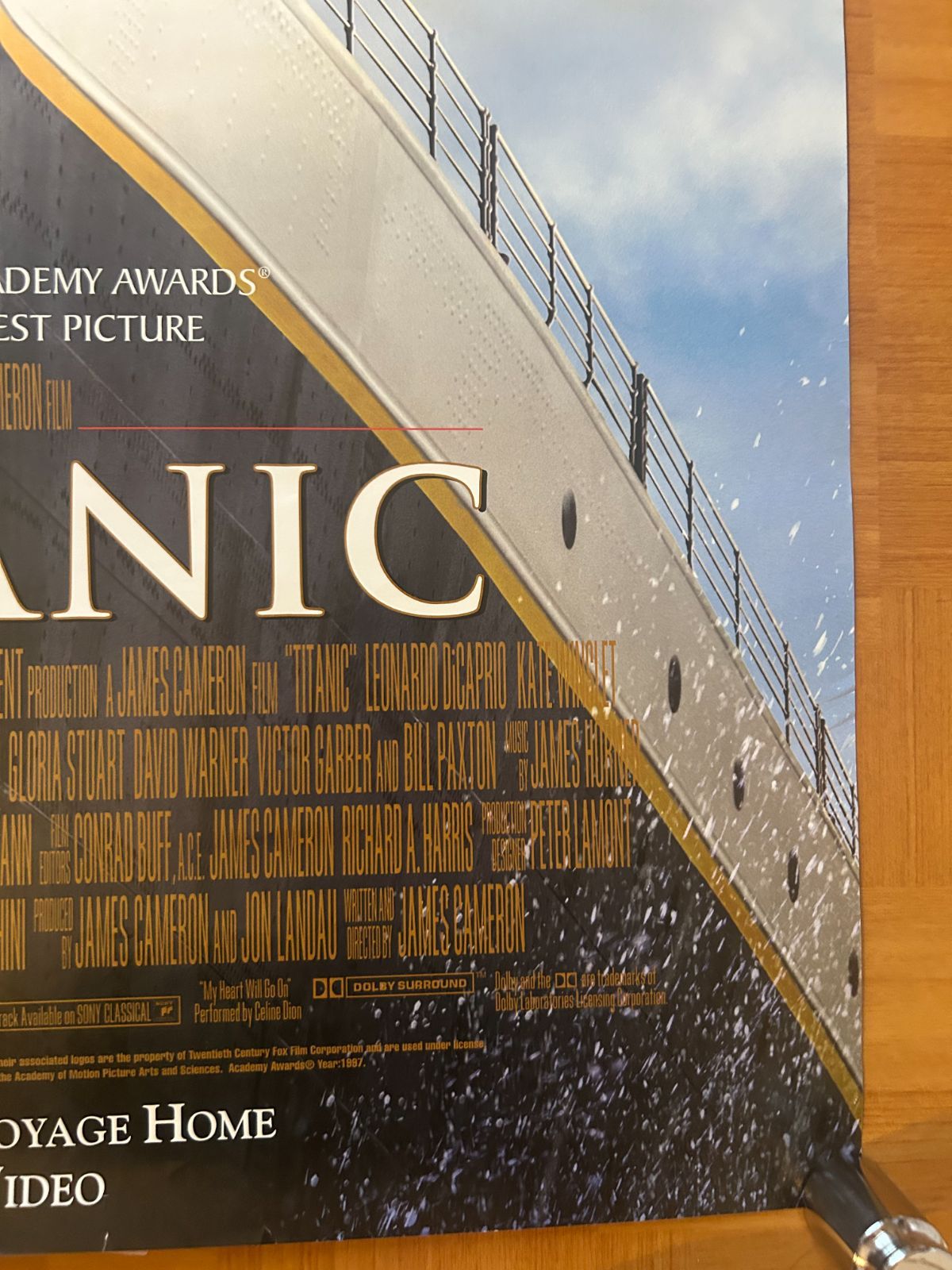 映画ポスター B2サイズ 『タイタニック』 1997年 限定10枚】TITANIC（タイタニック） 1997 / 映画ポスター | POP
