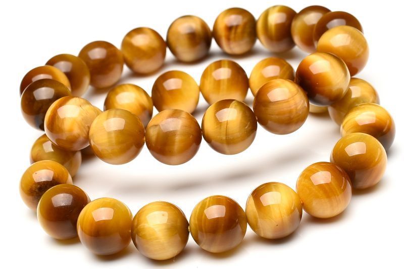 高品質◇ゴールデン タイガーアイ 12mm ブレスレット 1個売り