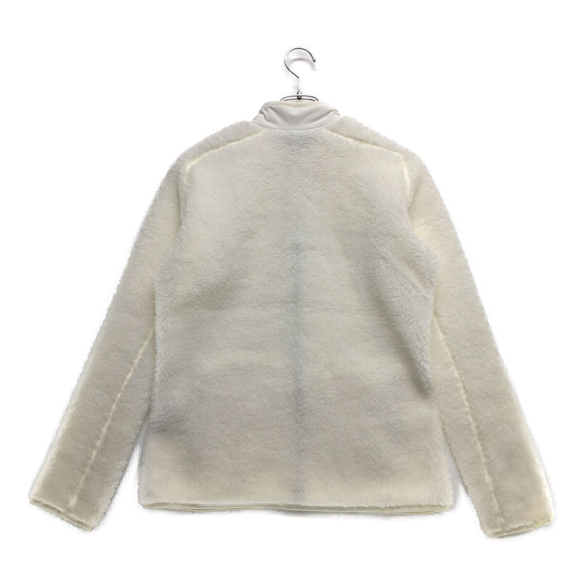 J.LINDEBERG - coco 中古 ジェイリンドバーグ J.LINDEBERG レディース ジャケット S 白 ホワイト ボア フリース 軽量 シンプル 中古 レディース ジェイリンドバーグ J.LINDEBERG ジャケット S