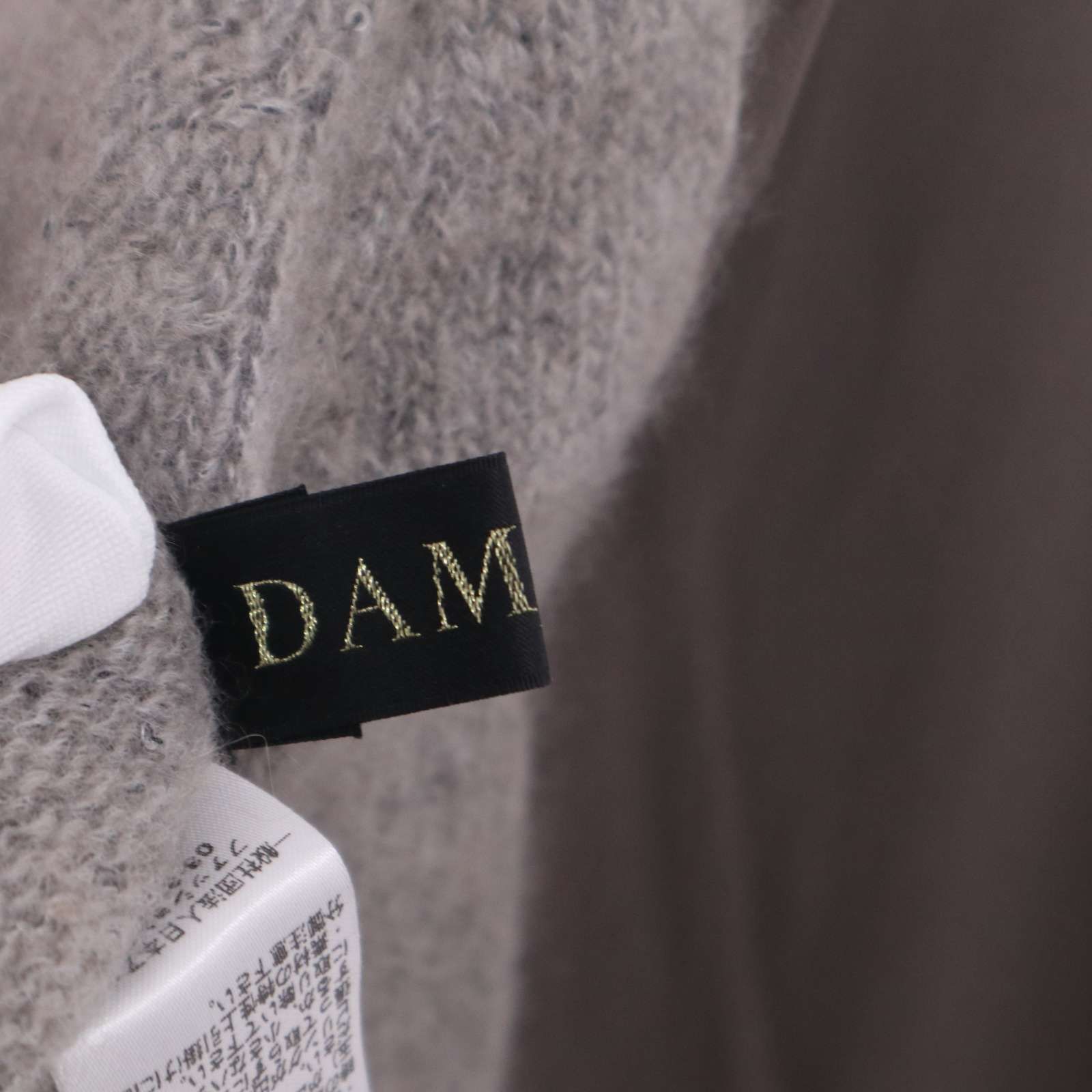 DAMA Collection ダーマ コレクション 秋冬 カシミヤ混