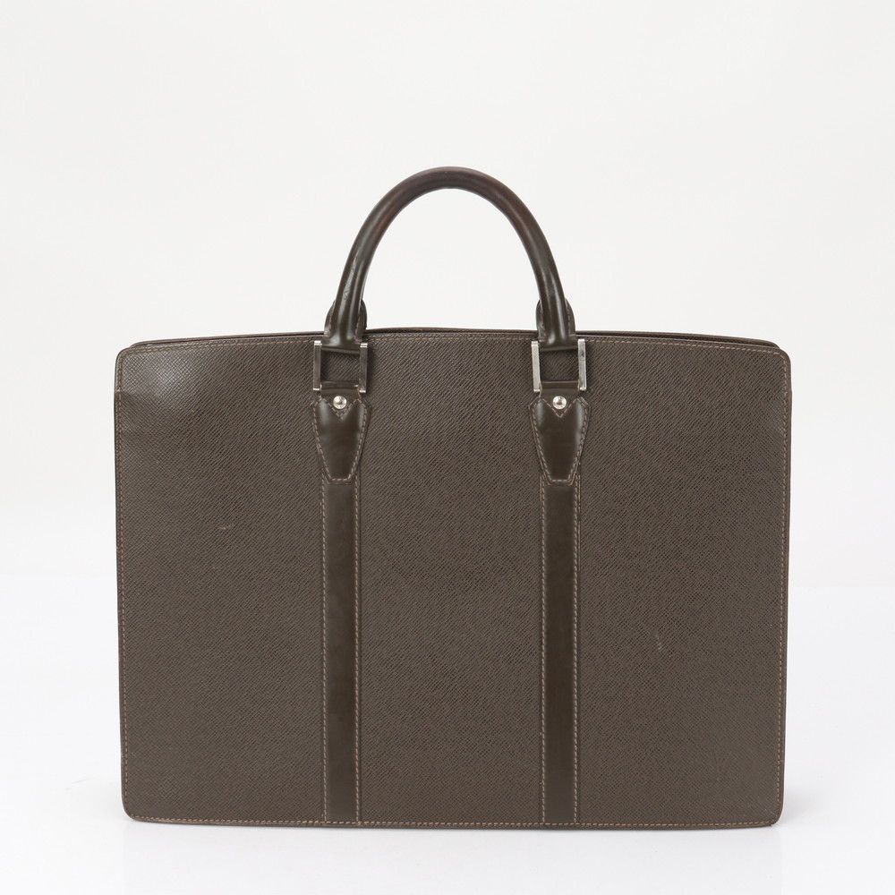 【良品✨】ルイヴィトン ポルトドキュマン ビジネスバッグ ロザン ブリーフケース ルイヴィトン ポルトドキュマン ロザン タイガ ビジネスバッグ